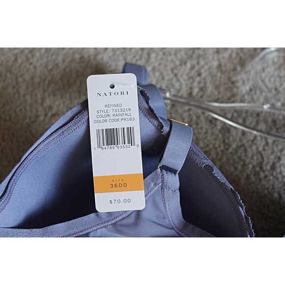 New w/Tags - Natori 36DD - Refined Contour Full Coverage T-Shirt Bra, Rainfall - Picture 5 of 9